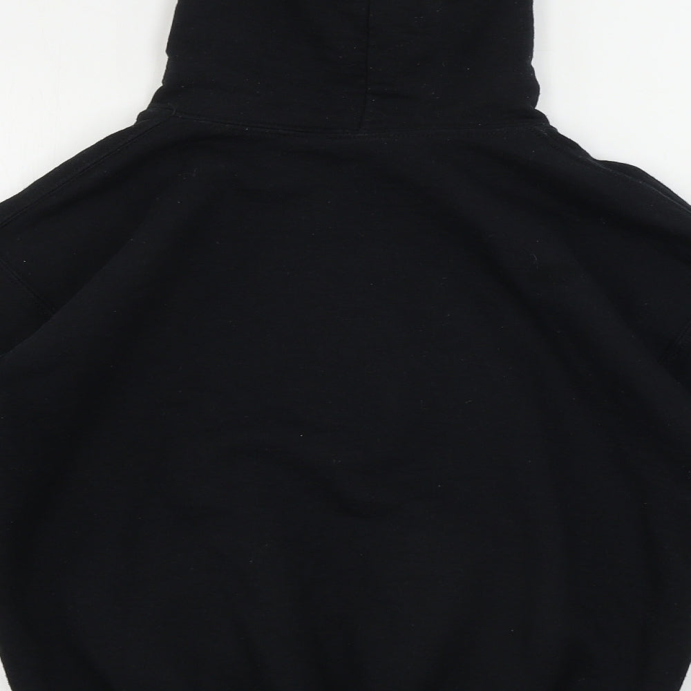 Gildan  Boys Black   Pullover Hoodie Size L