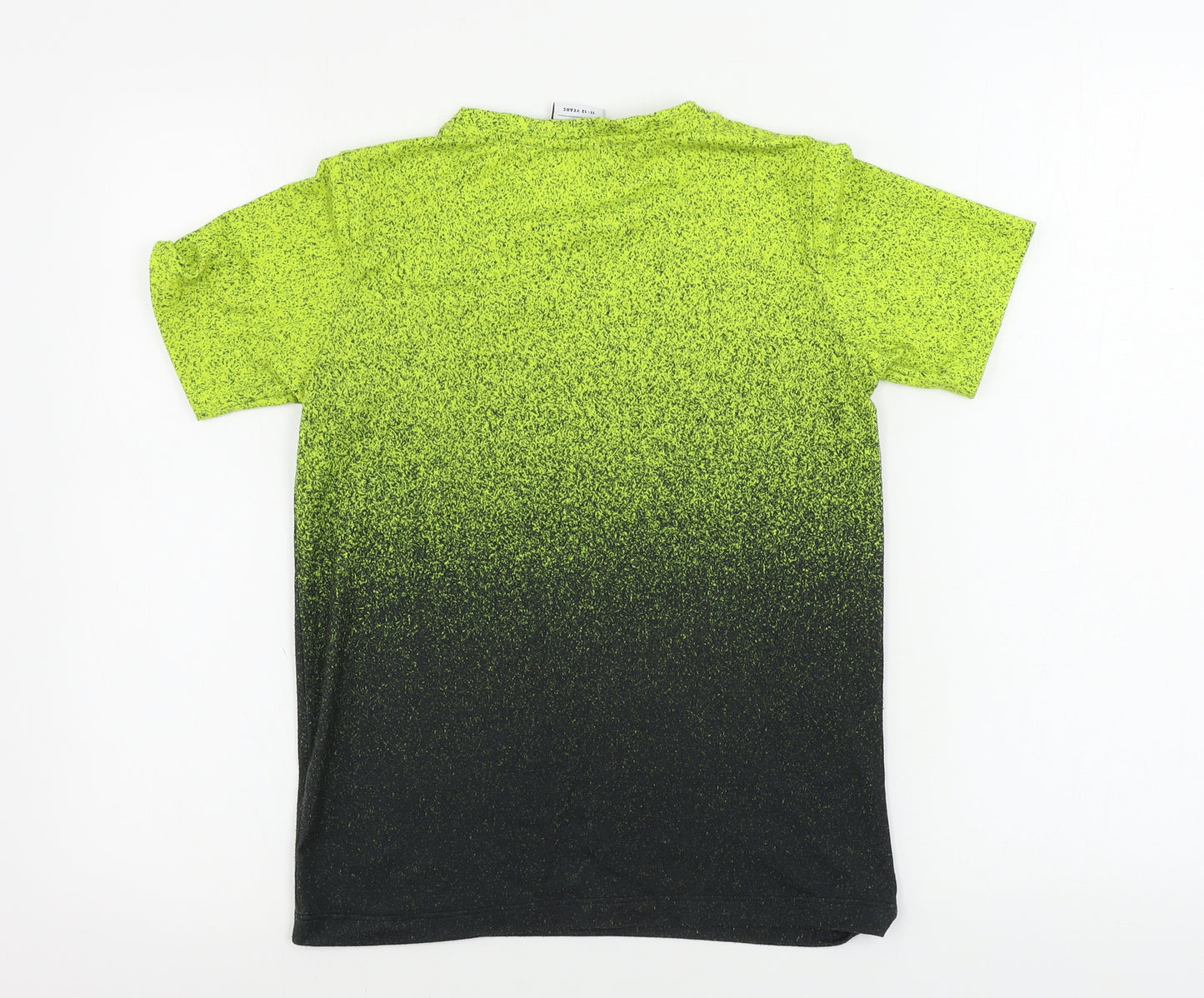 Hype Boys Yellow   Basic T-Shirt Size 11-12 Years