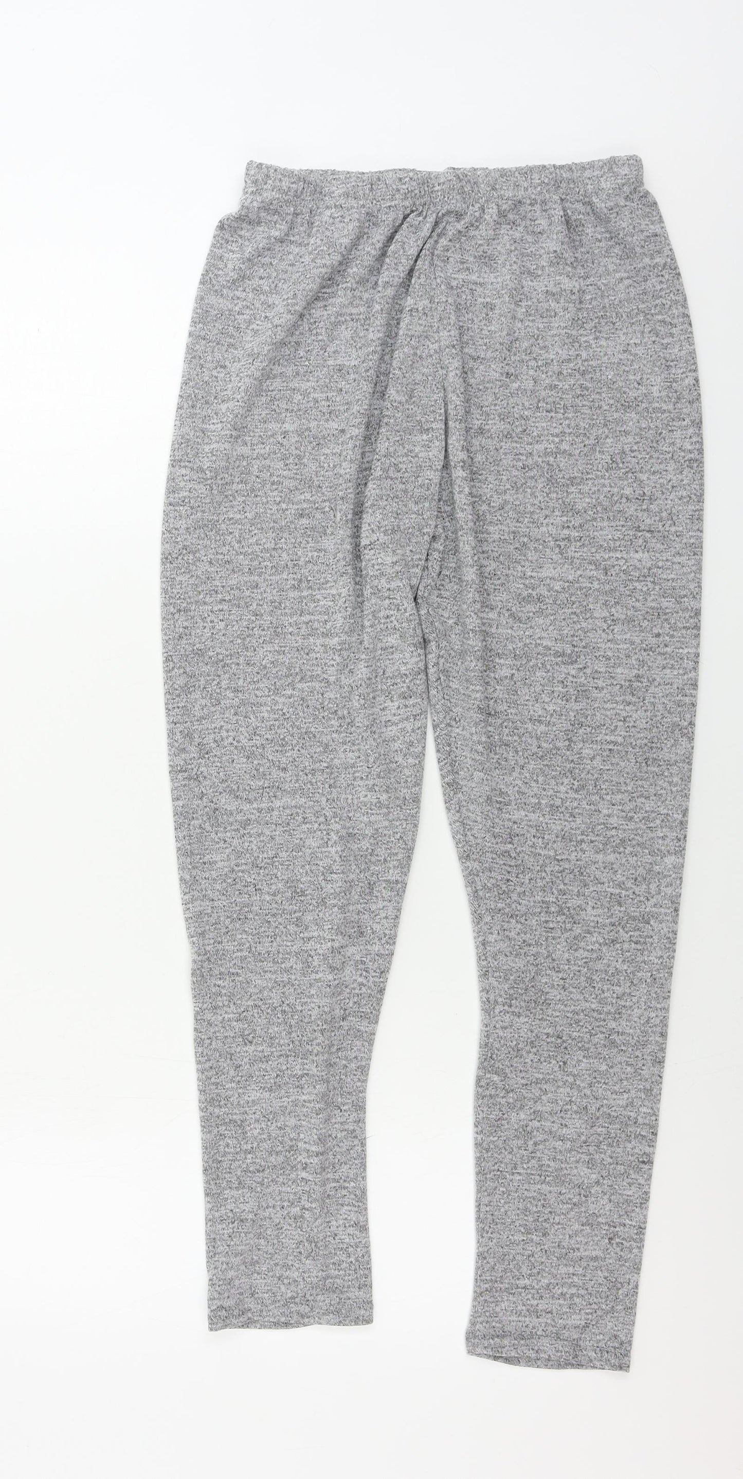 Boohoo  Womens Grey   Trousers  Size 12 L23 in