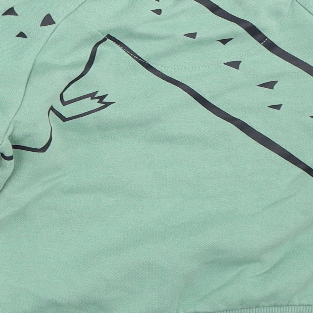 F&F Boys Green   Pullover Jumper Size 18-24 Months  - crocodile