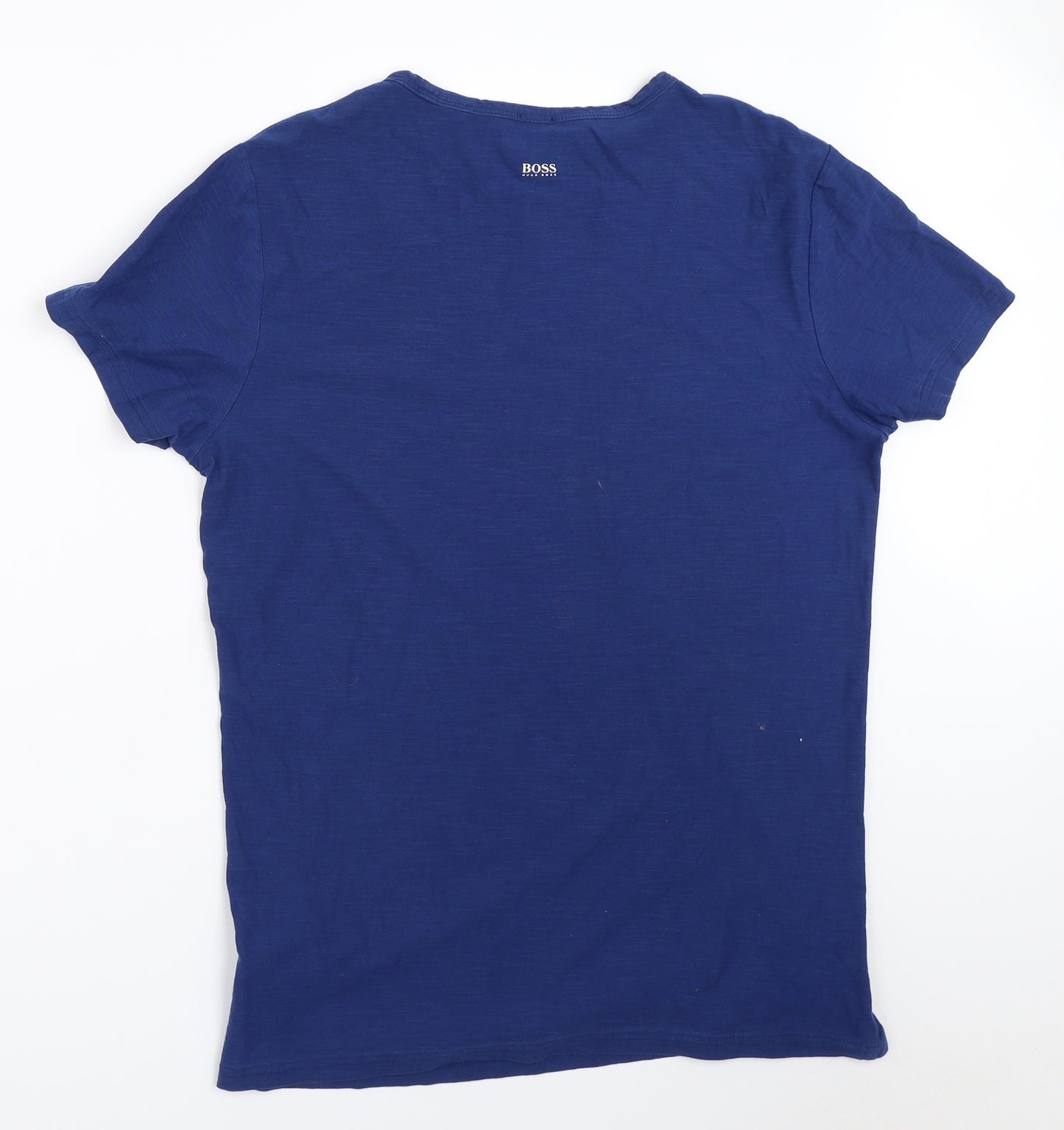 HUGO BOSS Mens Blue    T-Shirt Size M