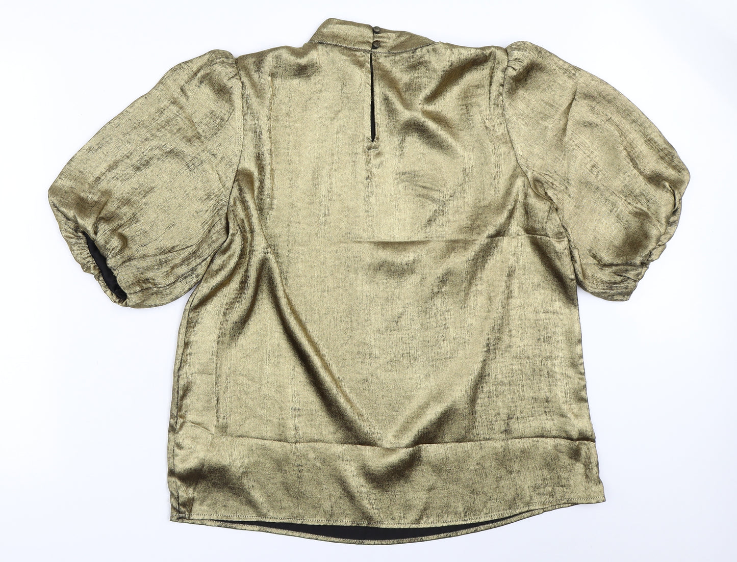 NEXT Womens Gold   Basic Blouse Size 16