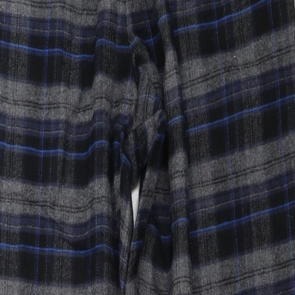 NEXT Mens Grey Check   Pyjama Pants Size M
