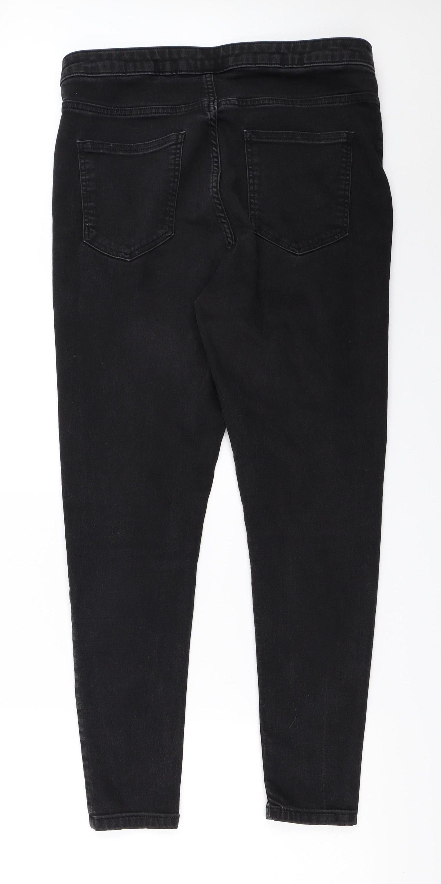Marks and Spencer Womens Black   Skinny Jeans Size 18 L28 in