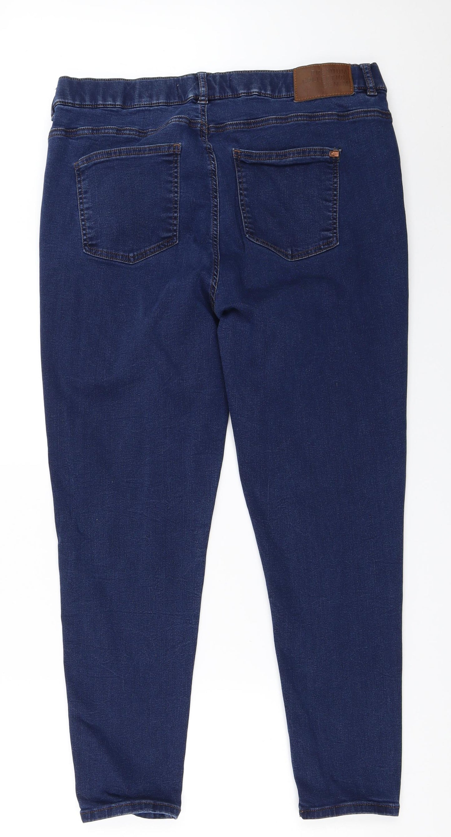 George Womens Blue   Skinny Jeans Size 18 L27.5 in