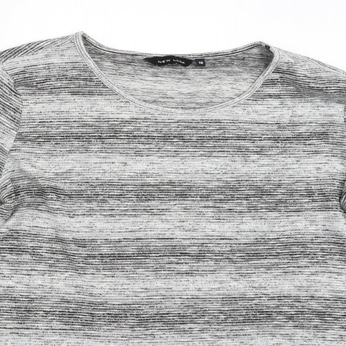 New Look Womens Grey   Pullover Jumper Size 10