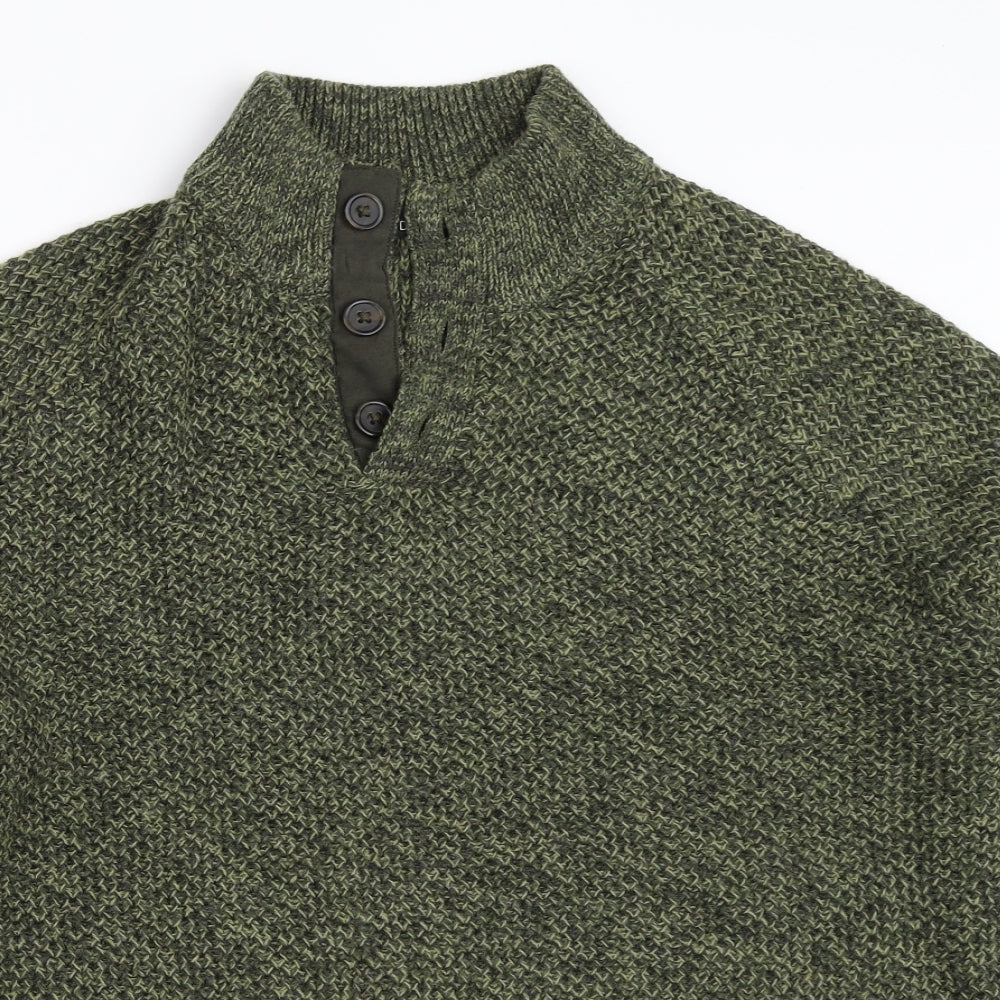Dunnes Stores Mens Green   Pullover Jumper Size L