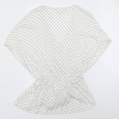 H&M Womens White   Basic Blouse Size S