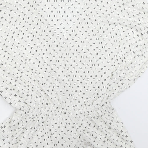 H&M Womens White   Basic Blouse Size S