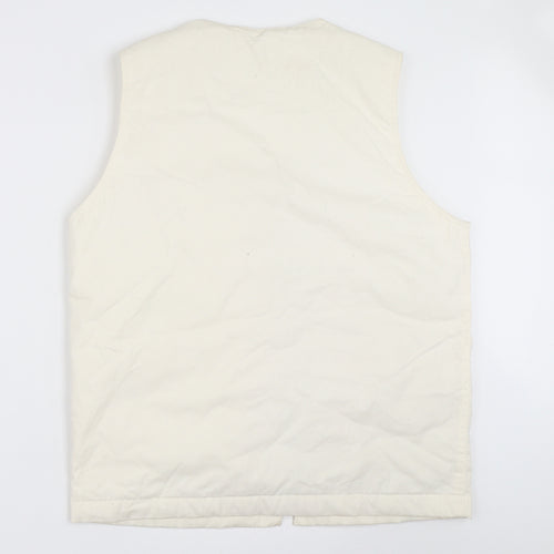 Topman Mens Ivory   Jacket Waistcoat Size S