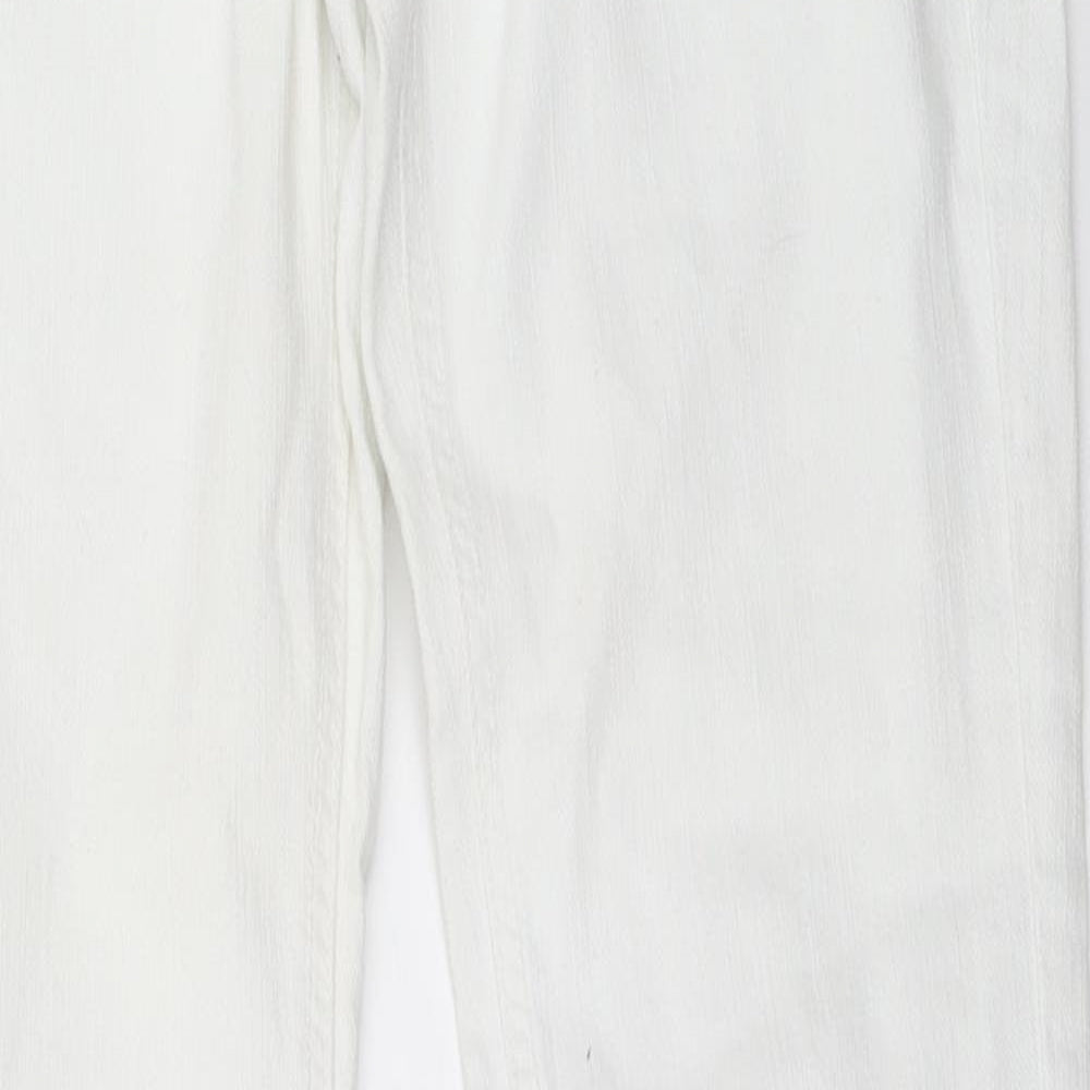 MNG Womens White   Skinny Jeans Size 36 L32 in
