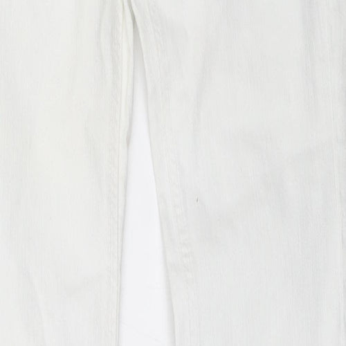 MNG Womens White   Skinny Jeans Size 36 L32 in