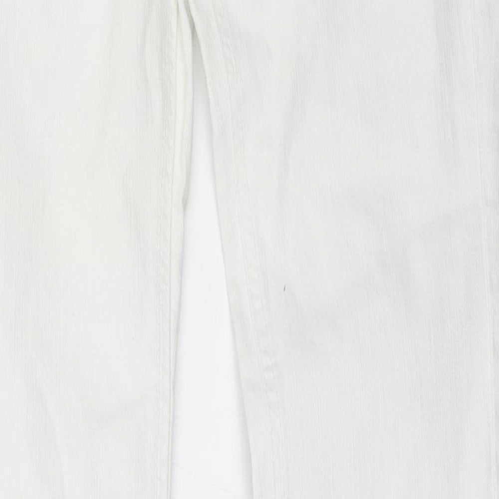 MNG Womens White   Skinny Jeans Size 36 L32 in