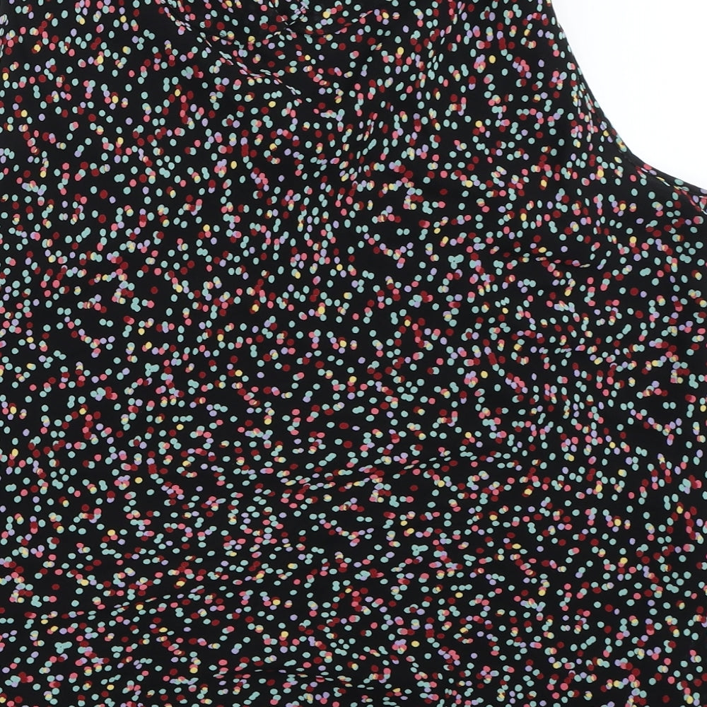 Marks and Spencer Womens Black   Basic Blouse Size 16