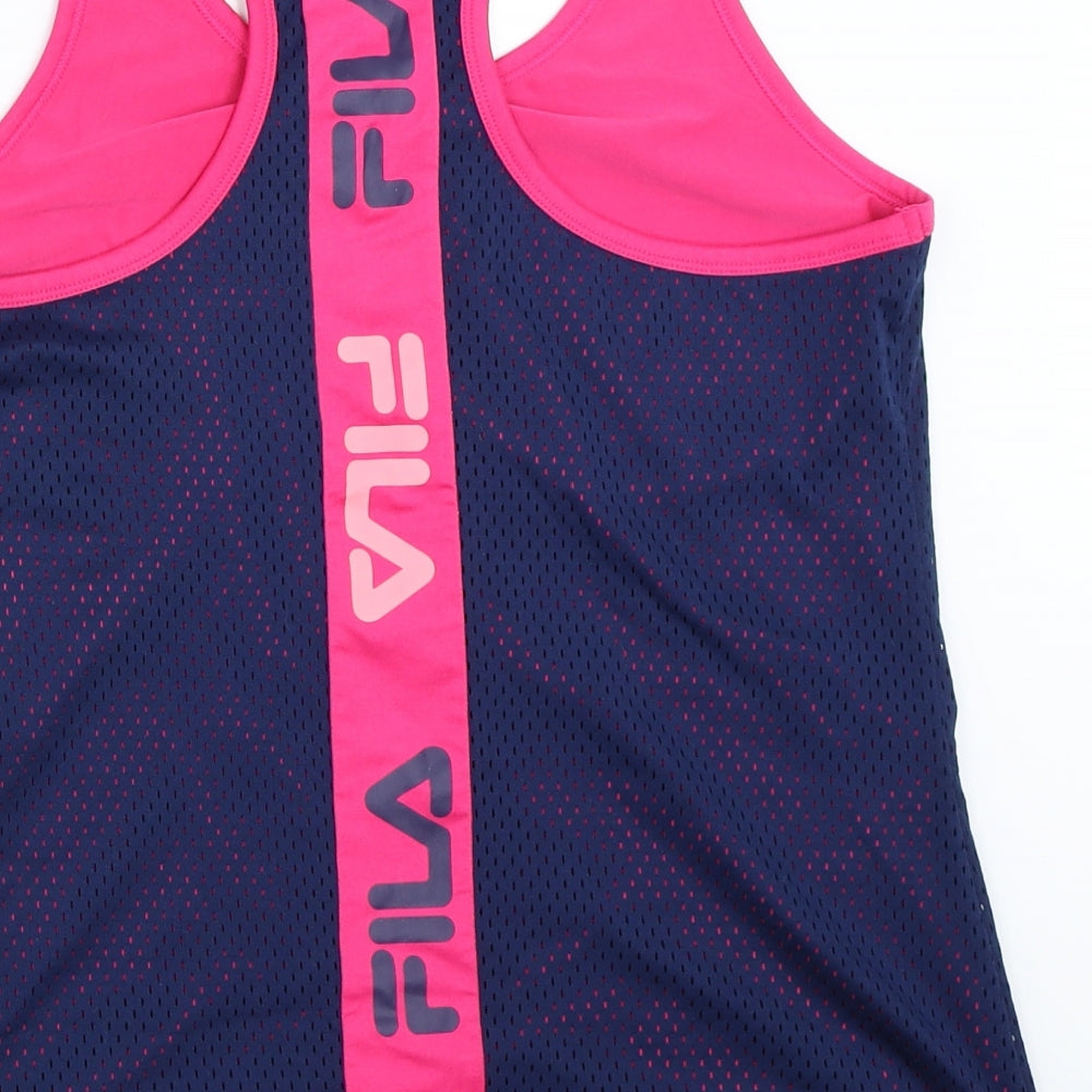 FILA Womens Blue   Basic Tank Size 14