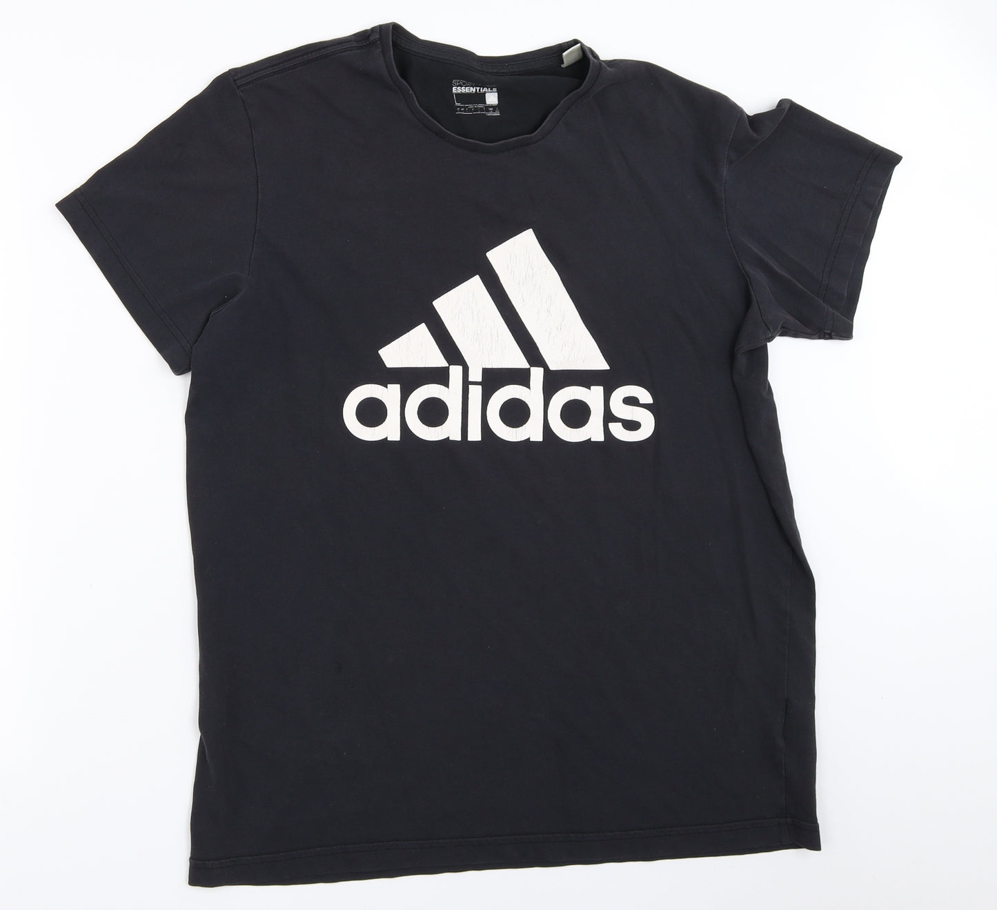 adidas Mens Black    T-Shirt Size L