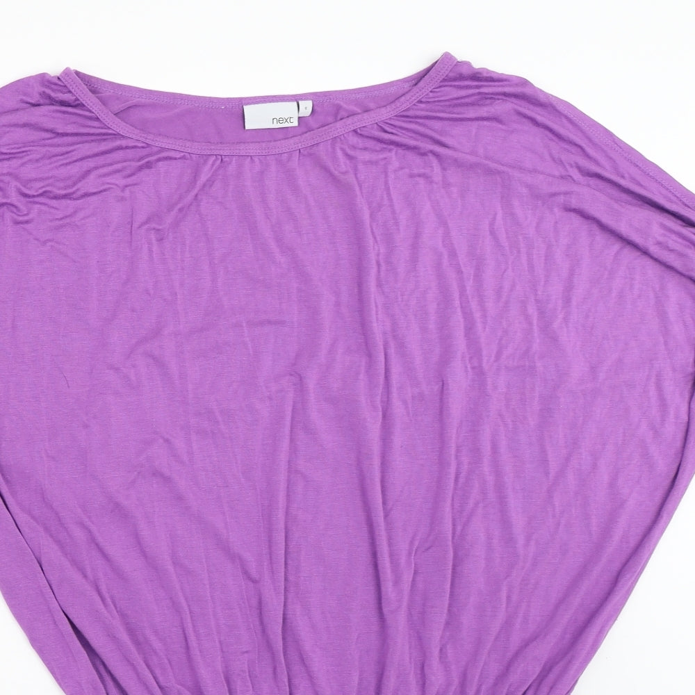 NEXT Womens Purple   Basic T-Shirt Size 6