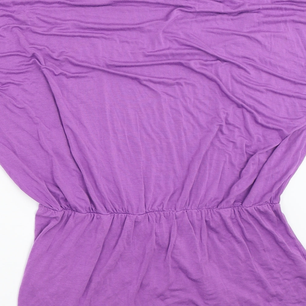 NEXT Womens Purple   Basic T-Shirt Size 6