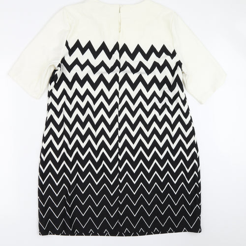 Dorothy Perkins Womens Ivory   Shift  Size 18