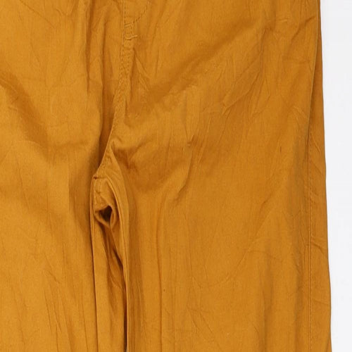 Preworn Boys Beige   Jogger Trousers Size 14 Years