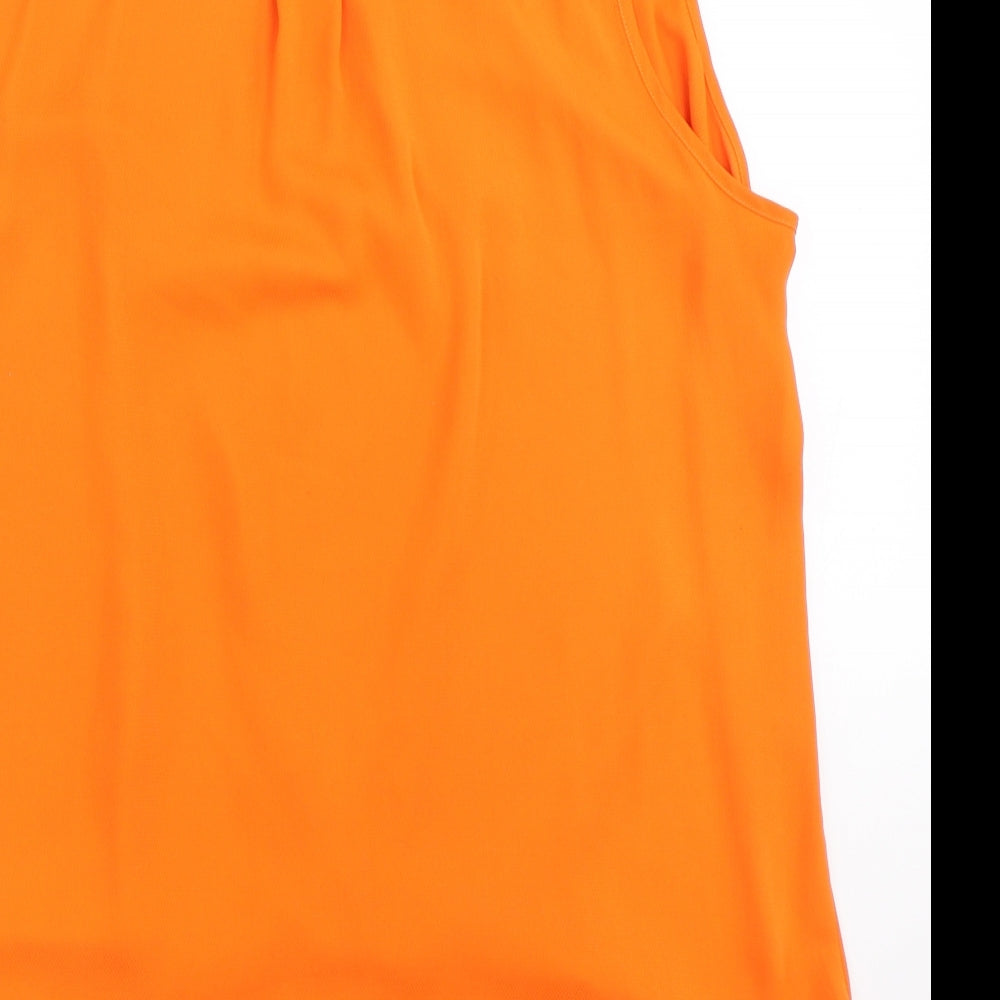 F&F Womens Orange   Basic Blouse Size 18