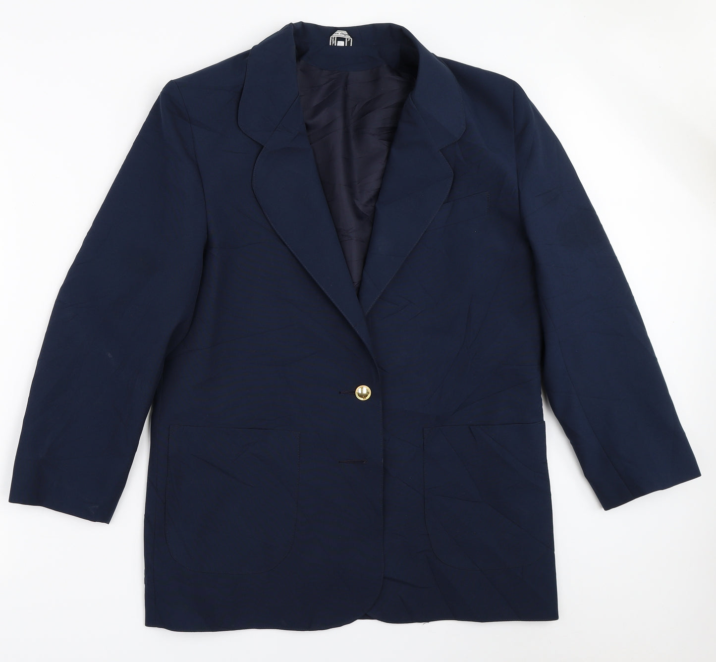 Preworn Womens Blue   Jacket Blazer Size 14