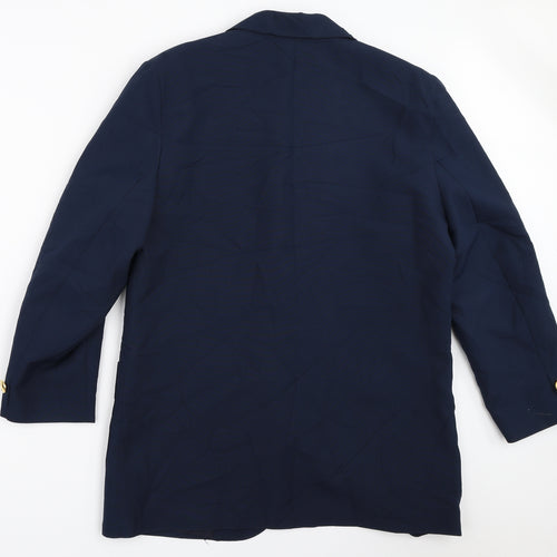Preworn Womens Blue   Jacket Blazer Size 14