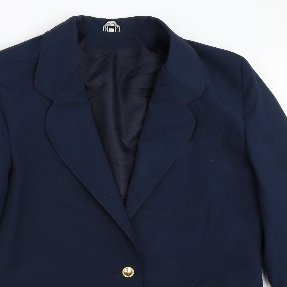Preworn Womens Blue   Jacket Blazer Size 14