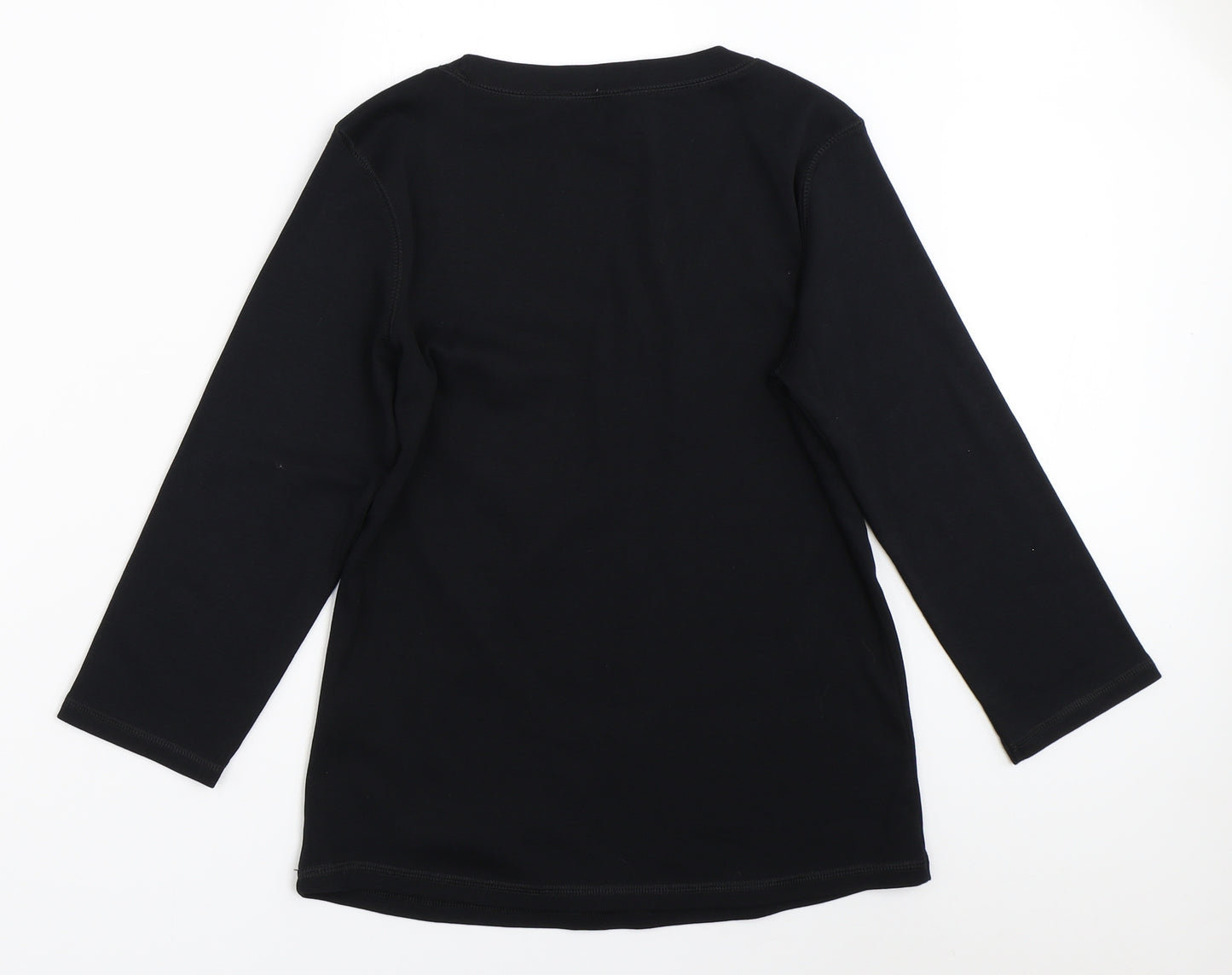 Marks and Spencer Womens Black   Basic T-Shirt Size 12