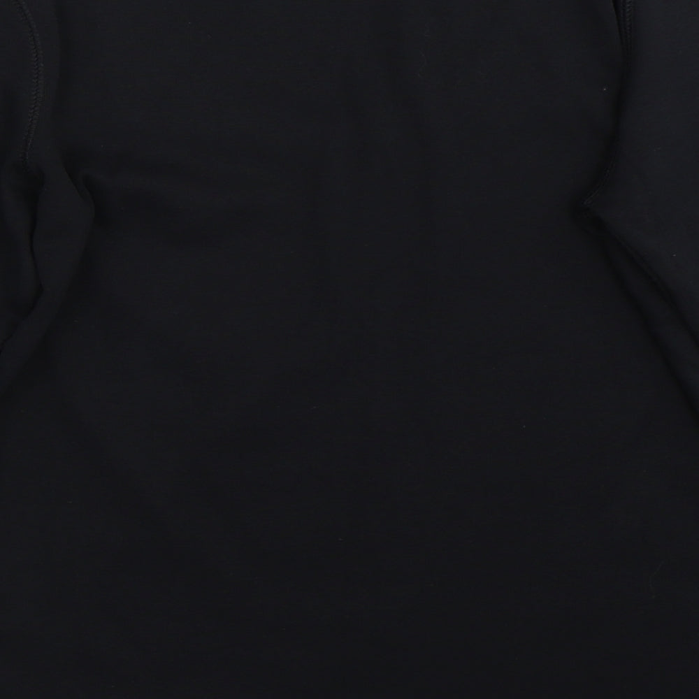Marks and Spencer Womens Black   Basic T-Shirt Size 12