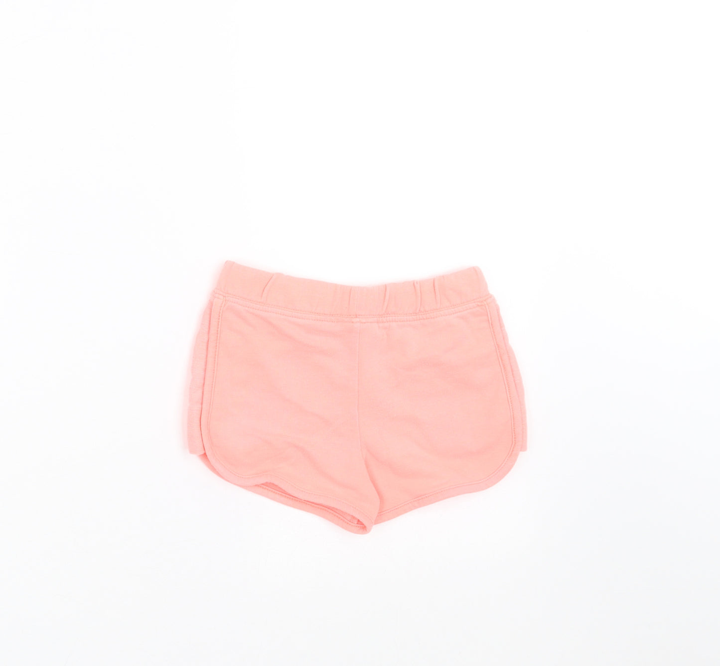 Matalan Girls Orange   Sweat Shorts Size 4 Years
