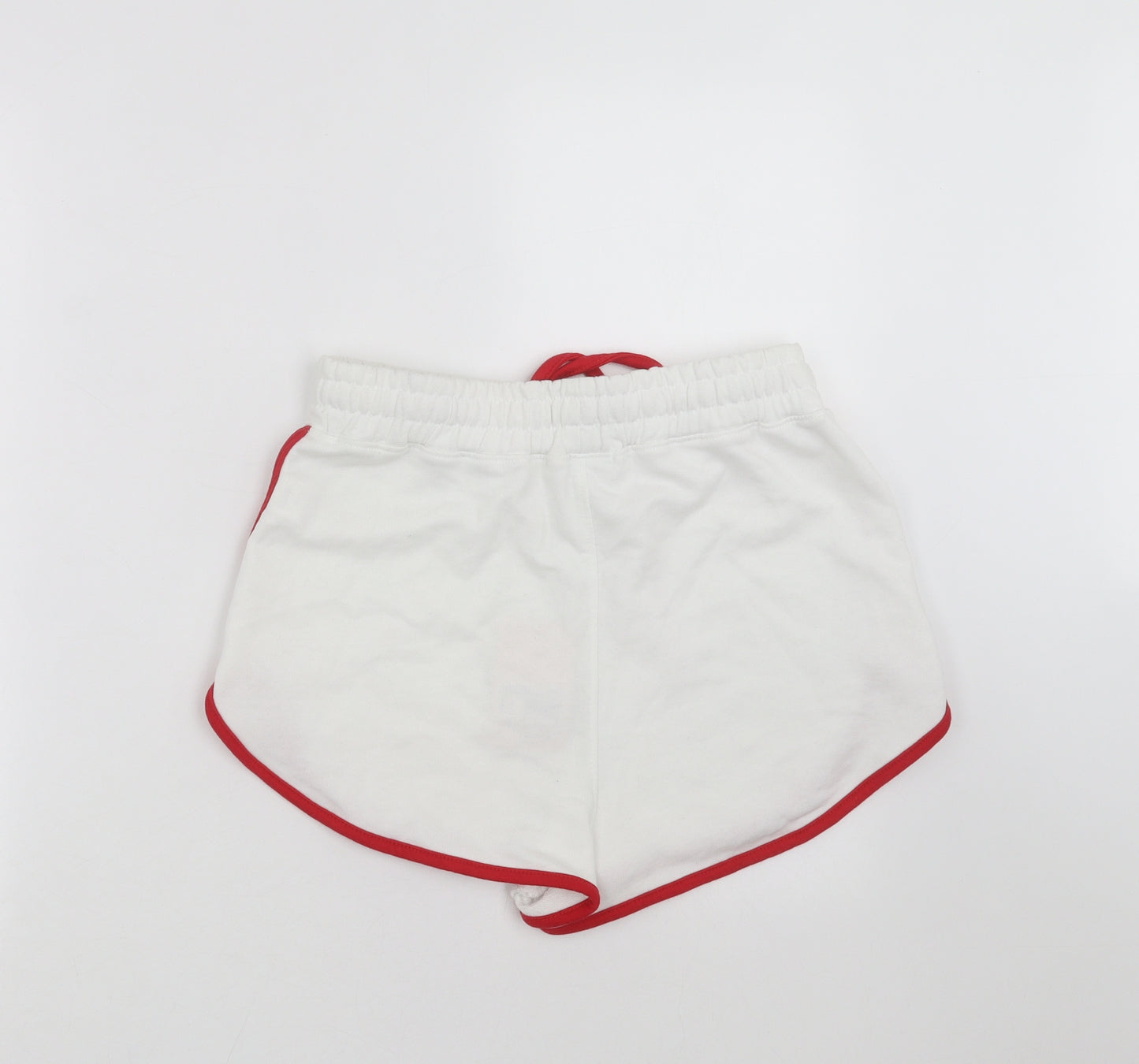 Missguided Womens White   Sweat Shorts Size 12