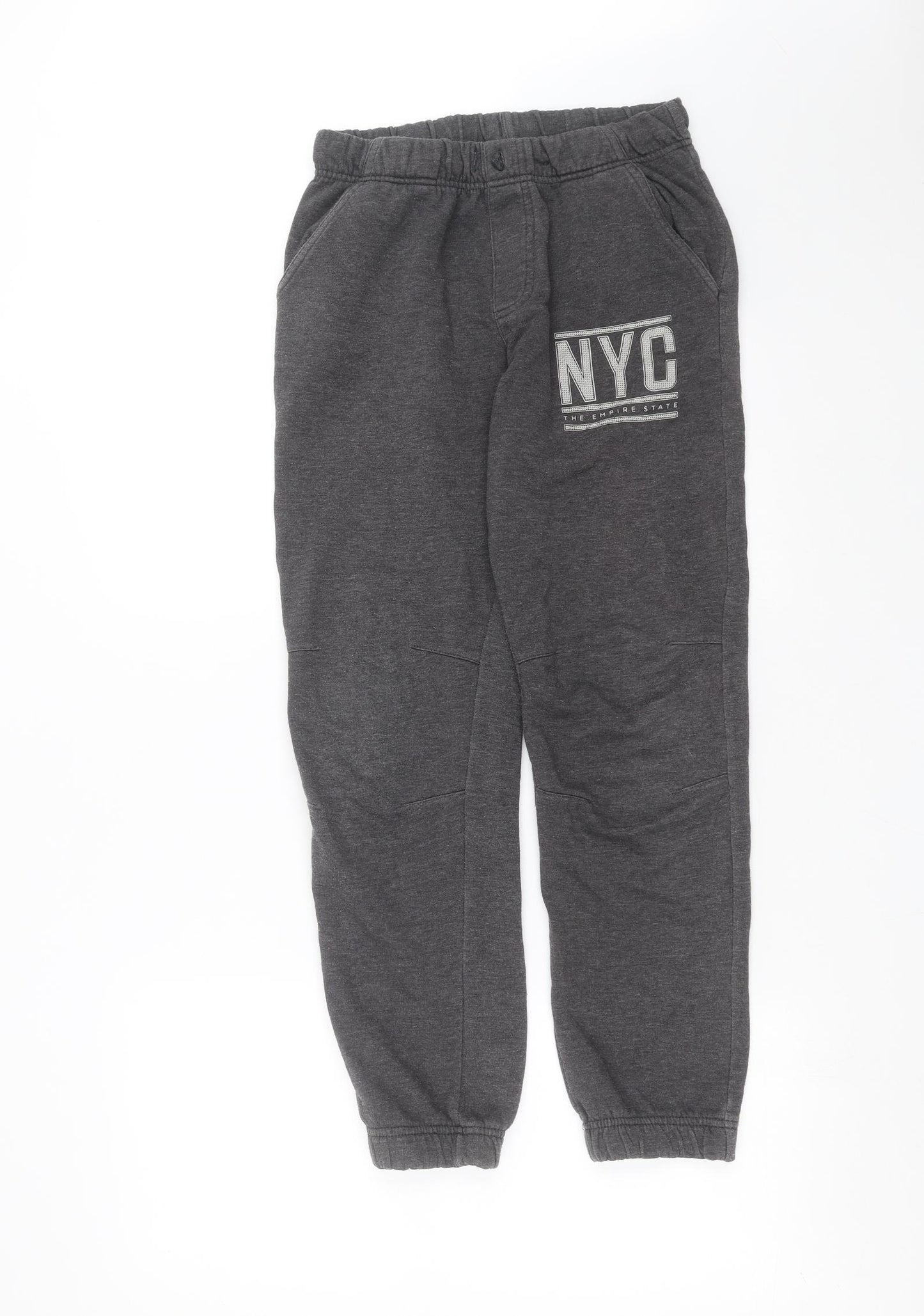 George Boys Grey   Jogger Trousers Size 11-12 Years - nyc