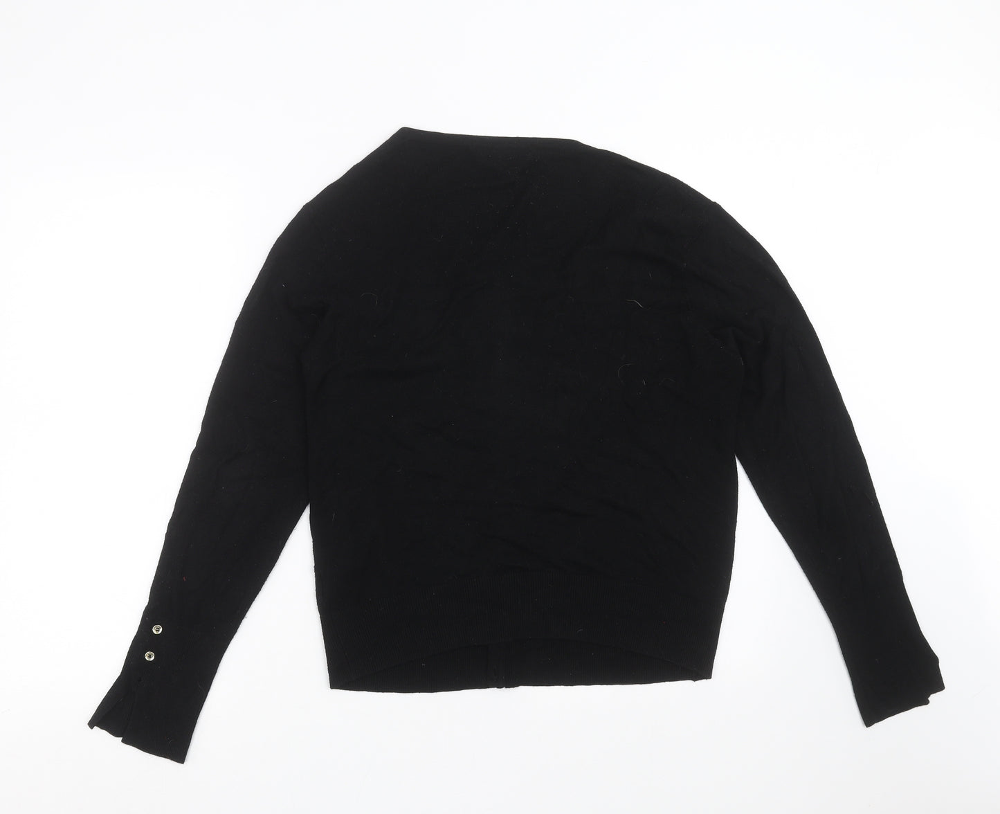 Primark Womens Black  Knit Cardigan Jumper Size L
