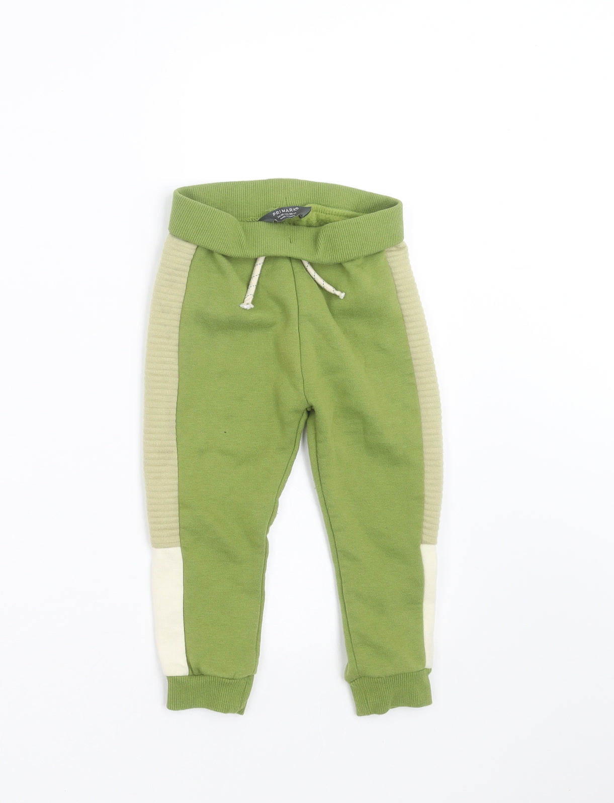 Primark Boys Green   Jogger Trousers Size 2-3 Years