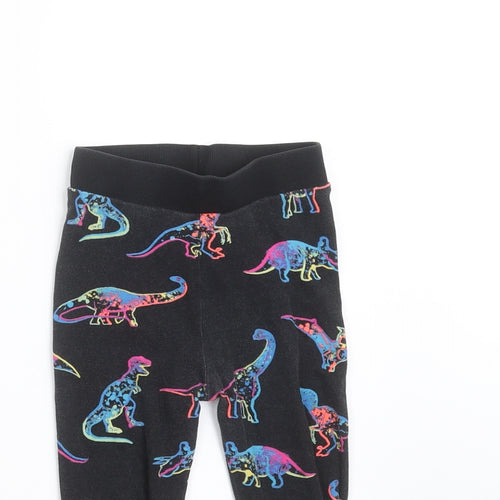 NEXT Boys Black    Pyjama Pants Size 2-3 Years  - dinosaurs