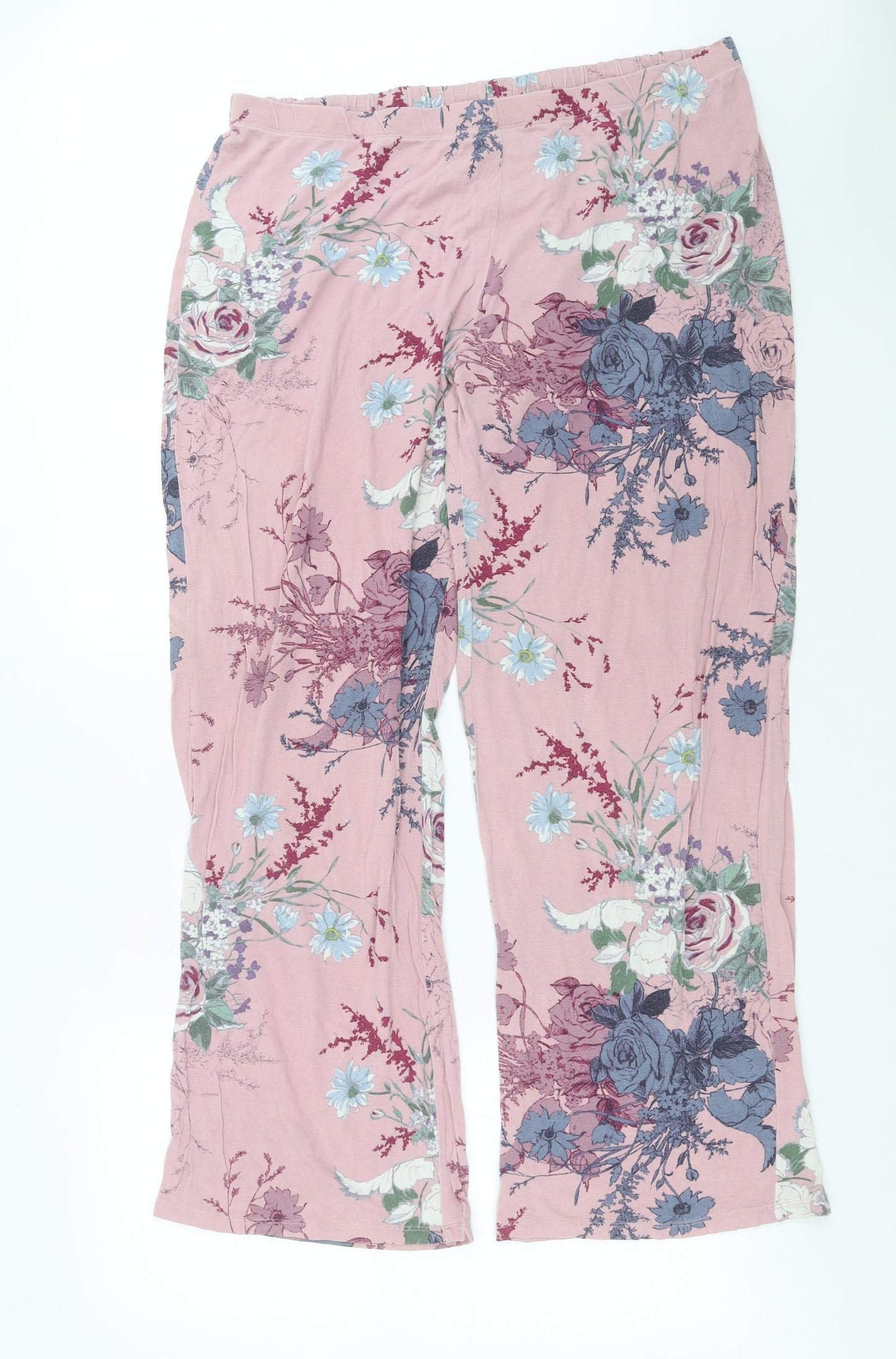 George Womens Purple Floral   Pyjama Pants Size 20