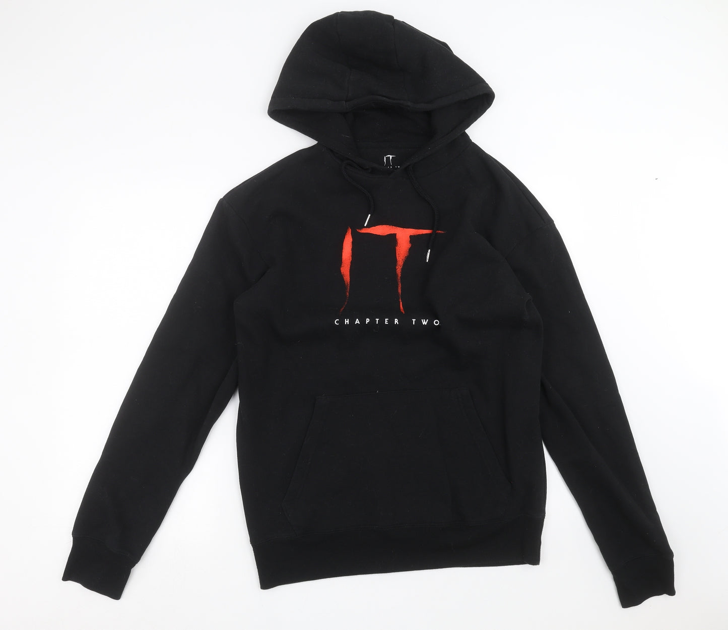 Primark Mens Black   Pullover Hoodie Size XL  - IT chapter two