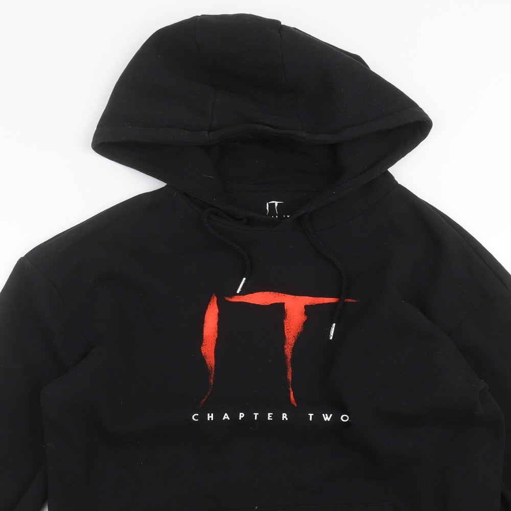 Primark Mens Black   Pullover Hoodie Size XL  - IT chapter two