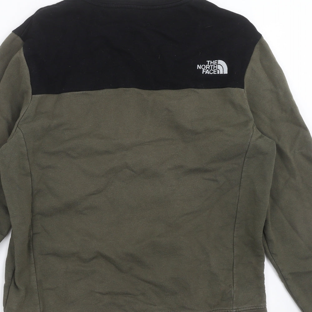 The North Face Mens Green   Pullover Sweatshirt Size M