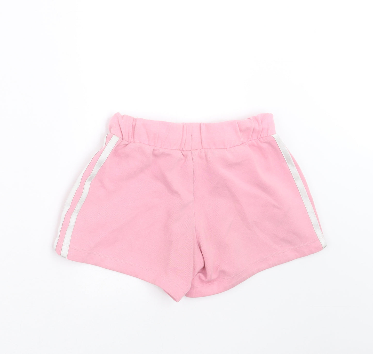 adidas Girls Pink   Sweat Shorts Size 7-8 Years