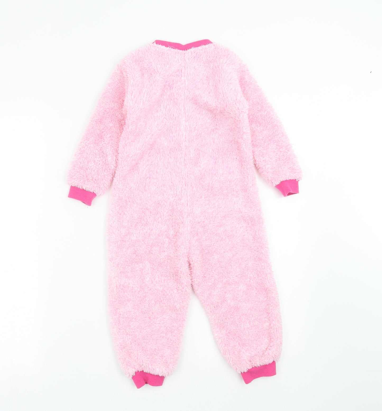 George Girls Pink Solid  Top One Piece Size 2-3 Years  - peppa pig onesie