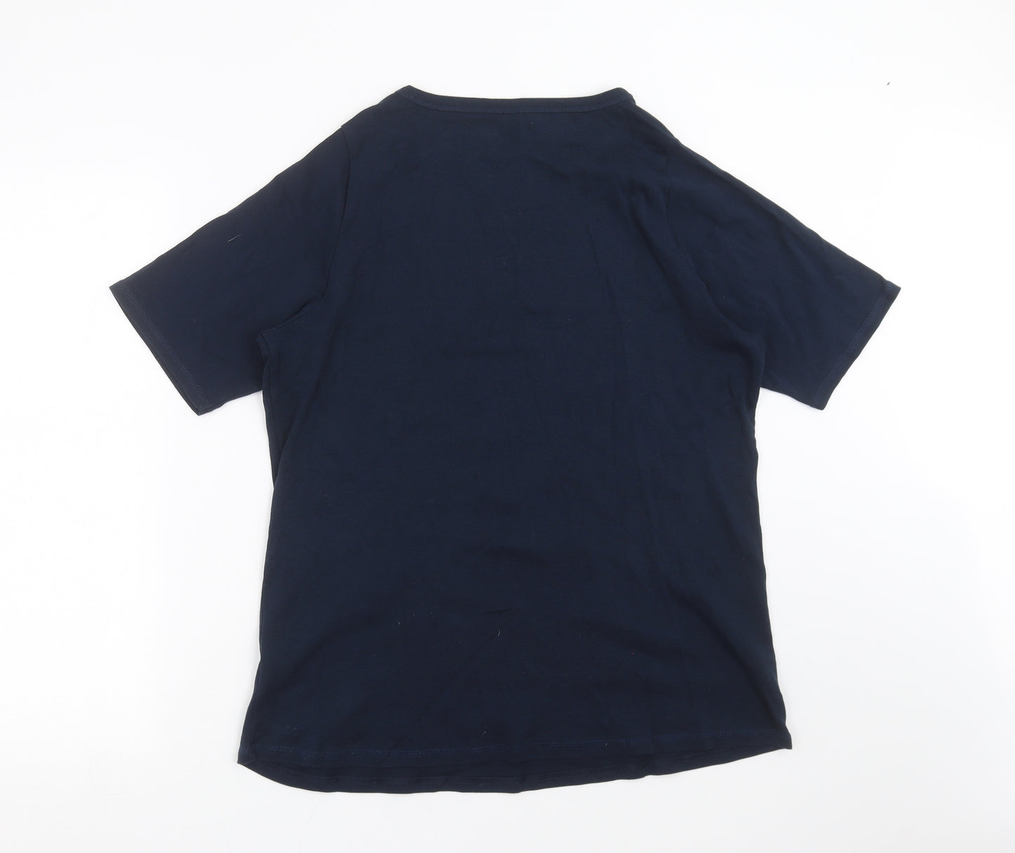 Marks and Spencer Womens Blue   Basic T-Shirt Size 24