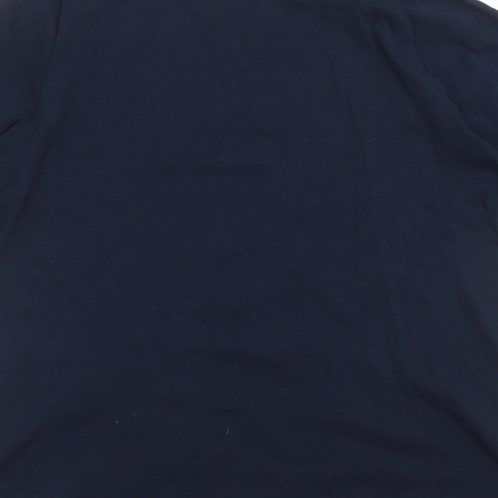 Marks and Spencer Womens Blue   Basic T-Shirt Size 24