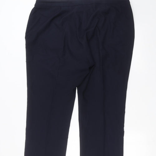 Bonmarché Womens Blue   Trousers  Size 20 L26 in