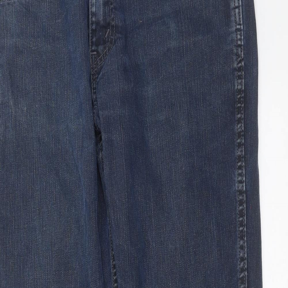 LEVIS Mens Blue  Denim Straight Jeans Size 34 in L30 in