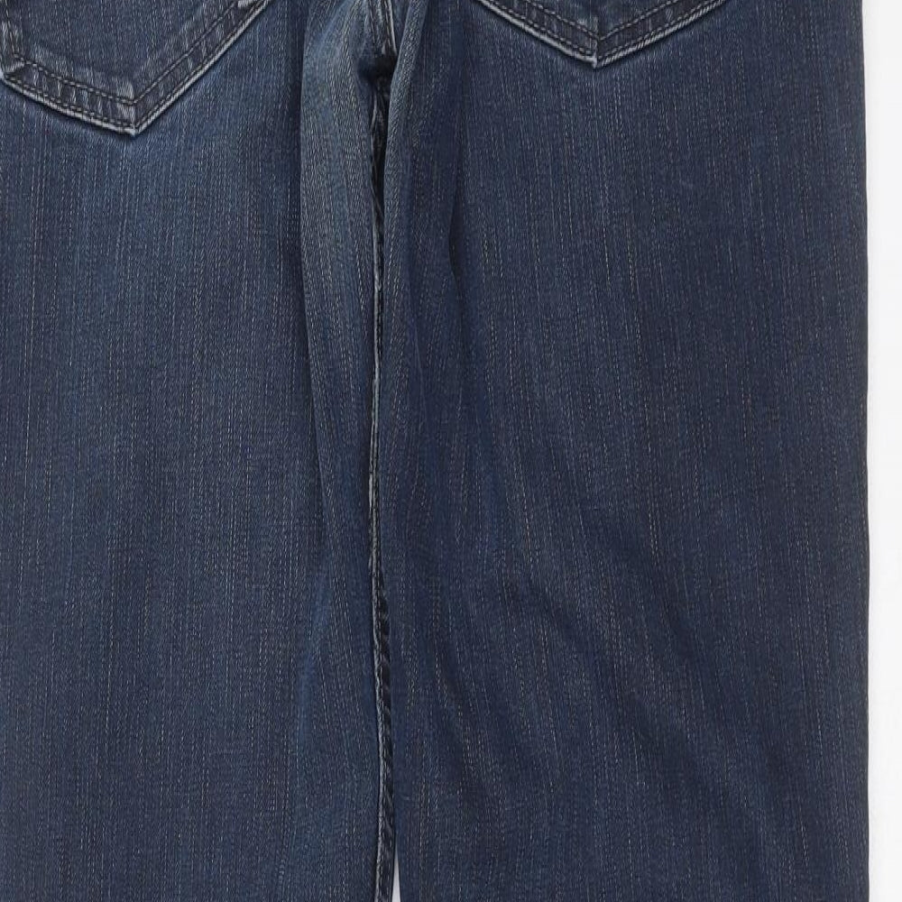 LEVIS Mens Blue  Denim Straight Jeans Size 34 in L30 in