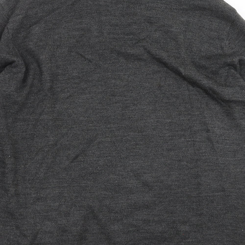 industrialize  Mens Grey  Knit Pullover Jumper Size L