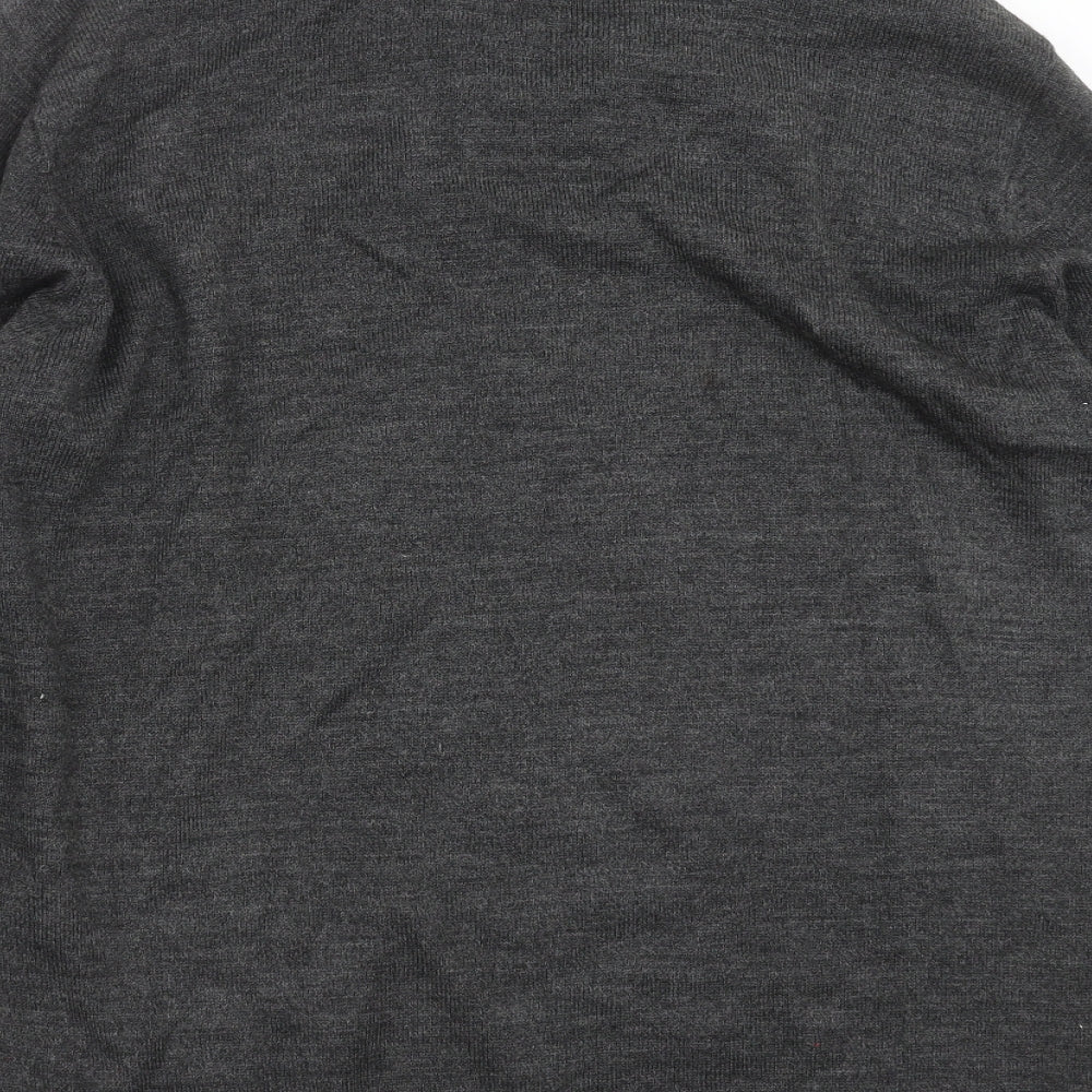 industrialize  Mens Grey  Knit Pullover Jumper Size L