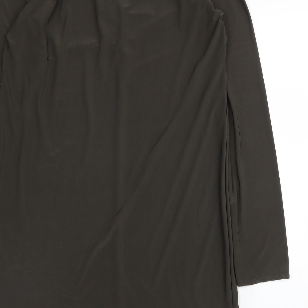 Boohoo Womens Green   A-Line  Size 22